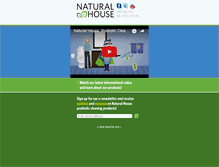 Tablet Screenshot of naturalhouse.com